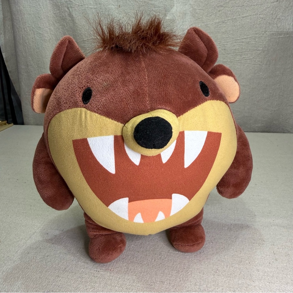 Looney Tunes Warner Brothers Tasmanian Devil Doll Plush Chibi 8" Cartoon Taz